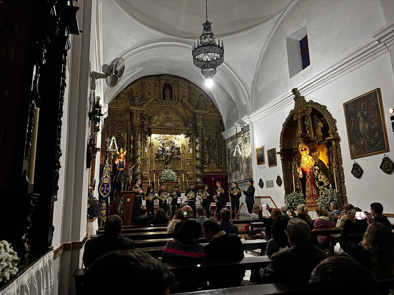 La Capilla de la Trinidad acogió el Concierto de Navidad de las III Jornadas de Perfeccionamiento de Trompa