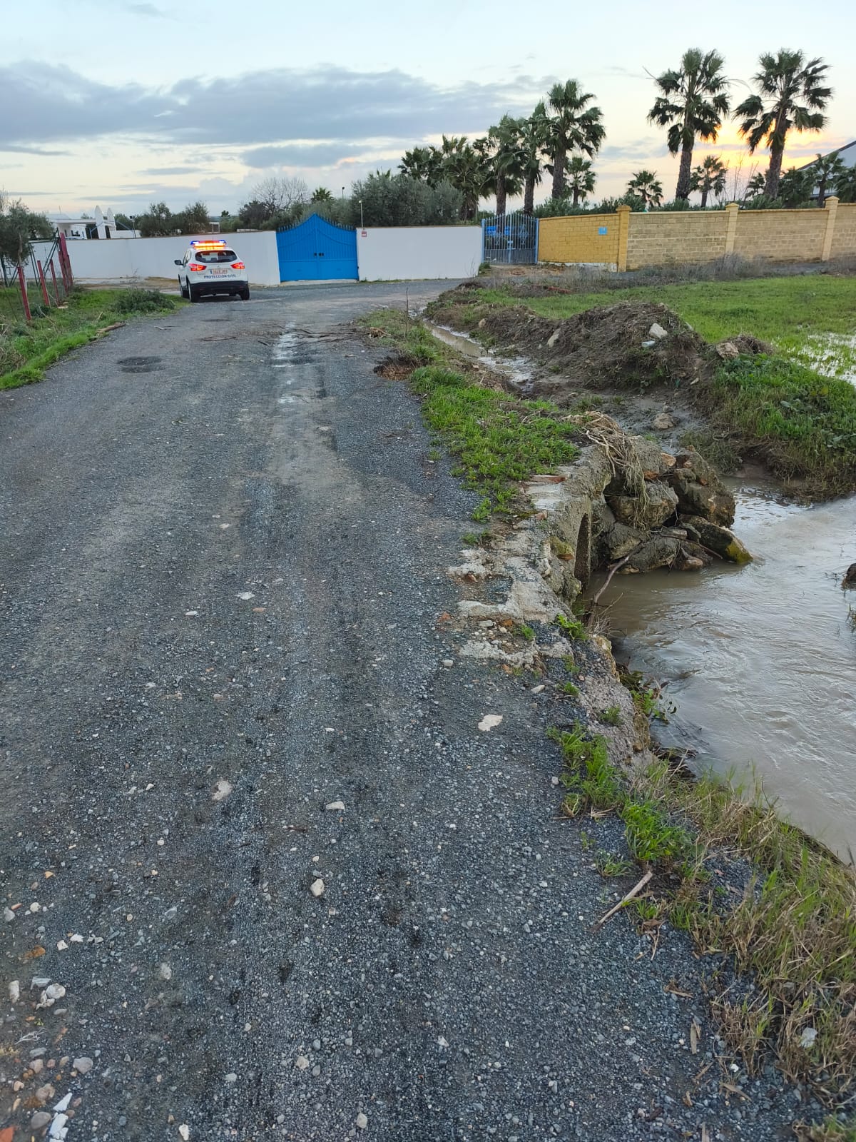 El PSOE de Utrera solicita «actuaciones urgentes en caminos rurales y viñas pecuarias tras los daños de las borrascas»