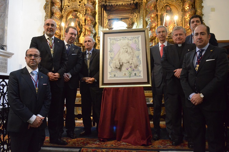La Virgen de la Esperanza, protagonista del cartel de la Semana Santa