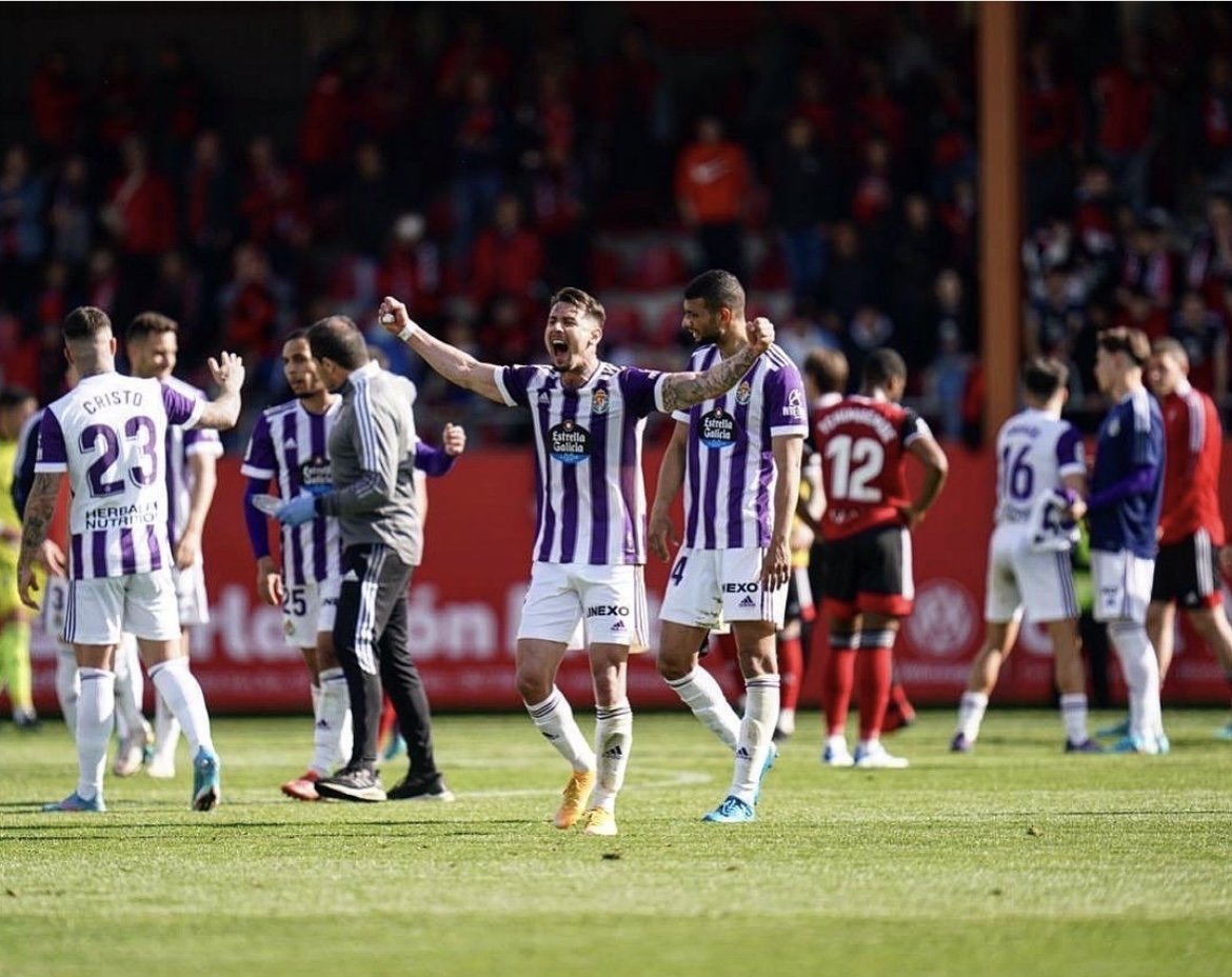 El futbolista Luis Pérez asciende a Primera División con el Valladolid