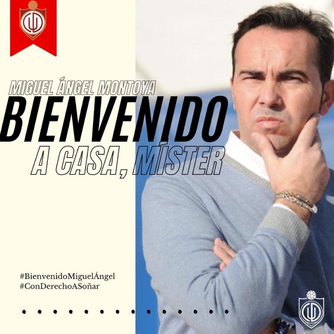 Miguel Ángel Montoya, nuevo entrenador del C.D. Utrera