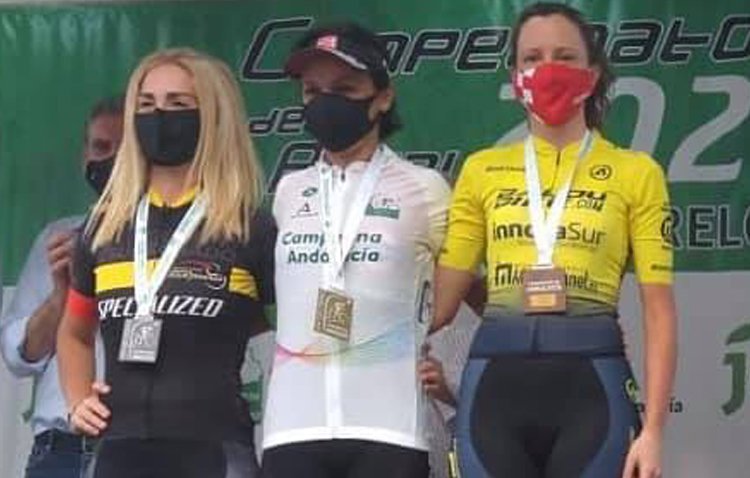 La ciclista Anne Calvo triunfa en el Campeonato de Andalucía