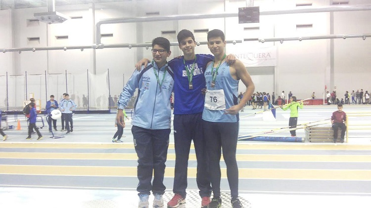 Adrián Durán, oro andaluz en lanzamiento de peso cadete