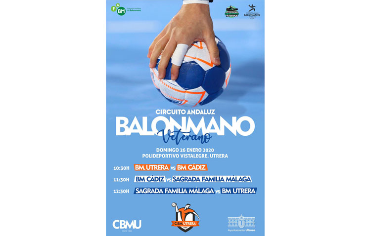 El circuito andaluz balonmano veterano hace parada en Utrera