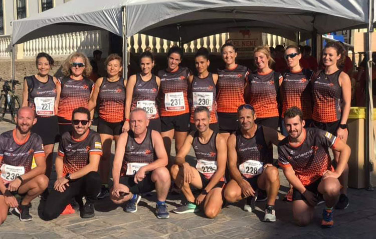 Bronce para el club «Deporteando por Utrera» en la «II subida vertical al faro de Chipiona»