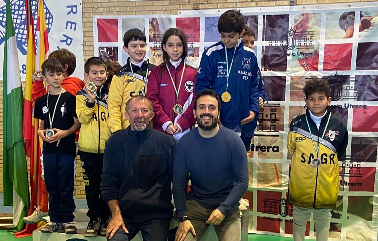 Medallas para la esgrima utrerana en la Copa de Andalucía