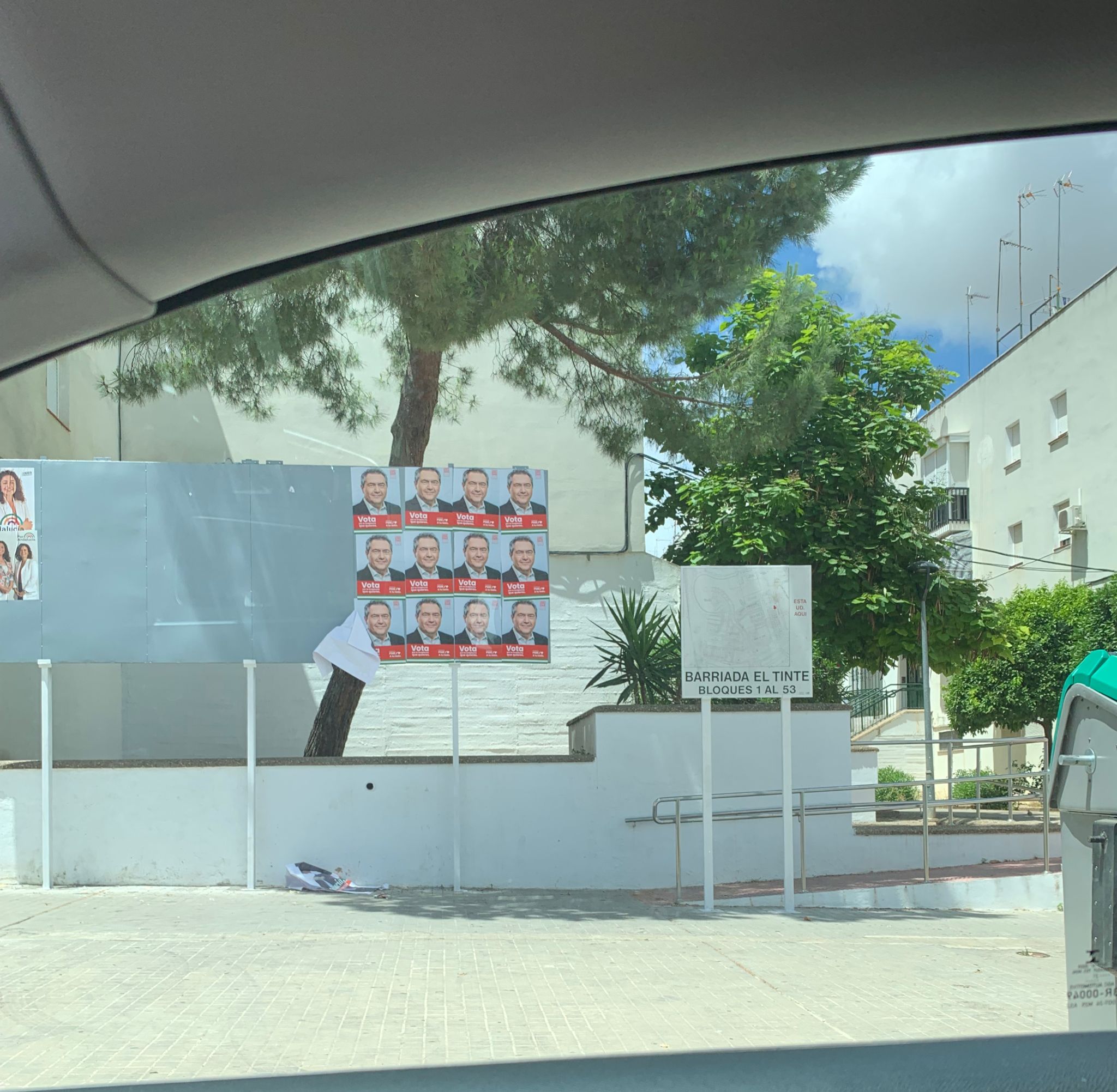 Ciudadanos Utrera denuncia «la sustracción» de su cartelería electoral