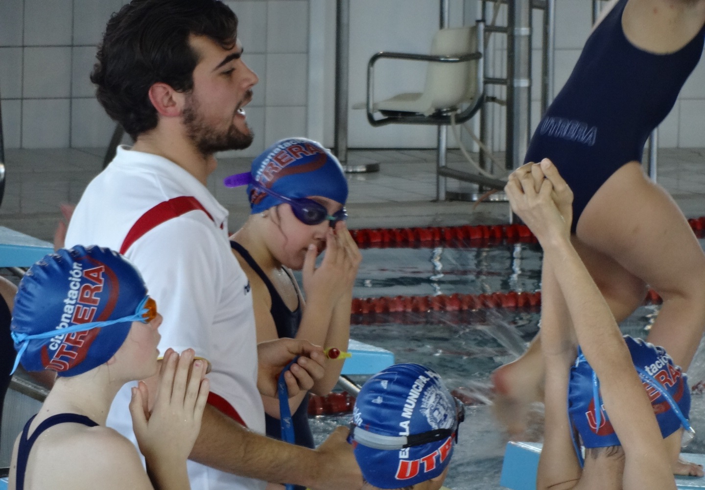 Buenos resultados para los nadadores utreranos en la primera jornada del circuito provincial