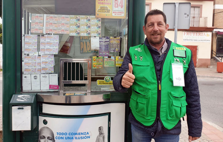 Utrera sigue en racha con un nuevo premio de la ONCE