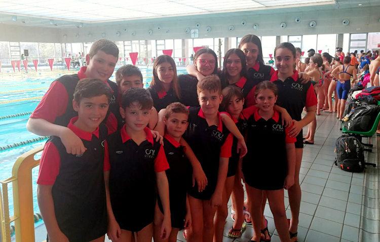 El Club Natación Utrera participa en la III jornada del Circuito de Jóvenes Nadadores