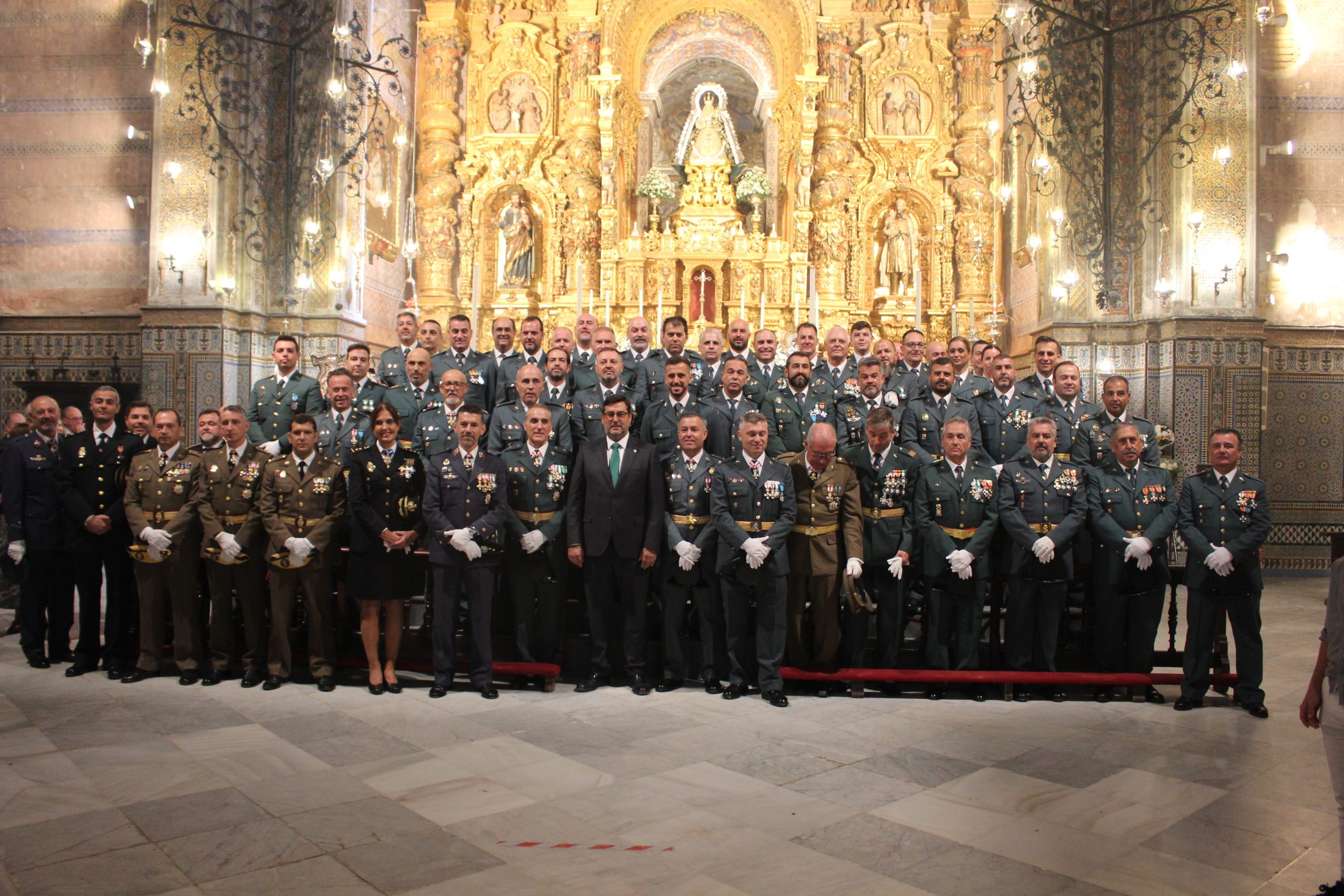 La Guardia Civil celebró el día de su patrona con aroma a despedida al capitán Blas Sevillano