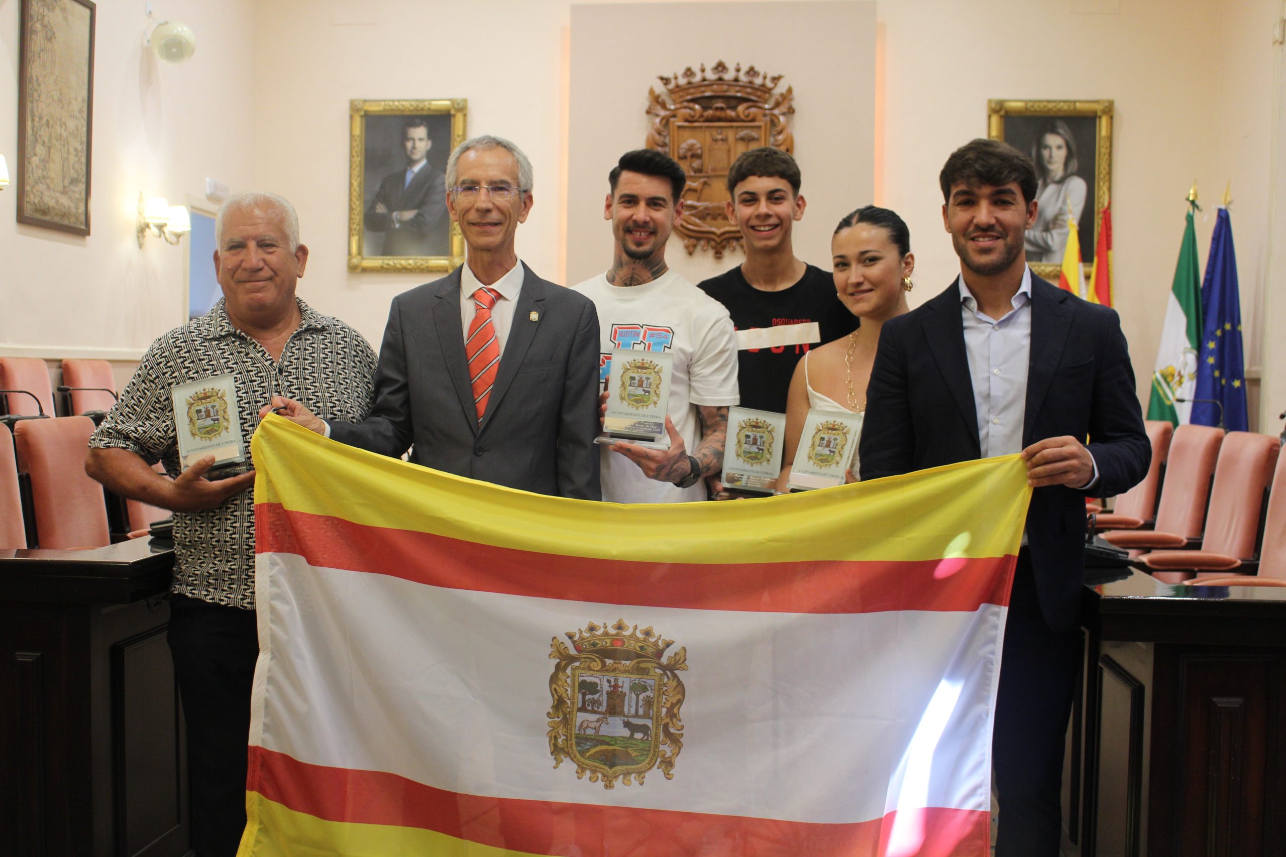 El reconocimiento a los deportistas más brillantes de Utrera