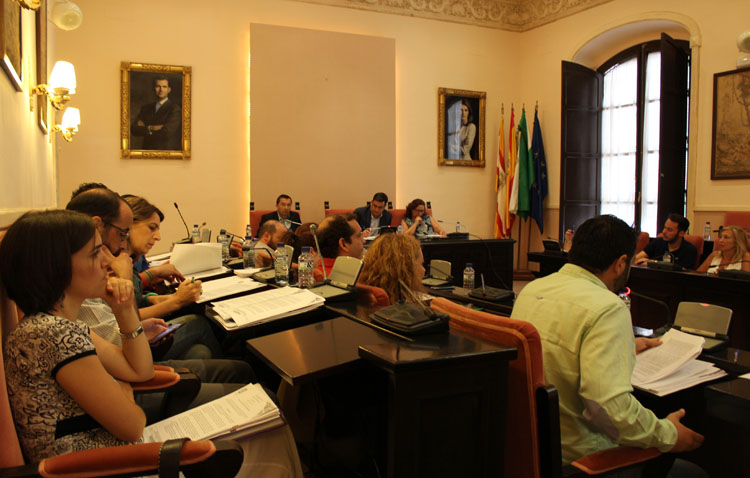 Imagen del pleno en el que se han aprobado las asignaciones