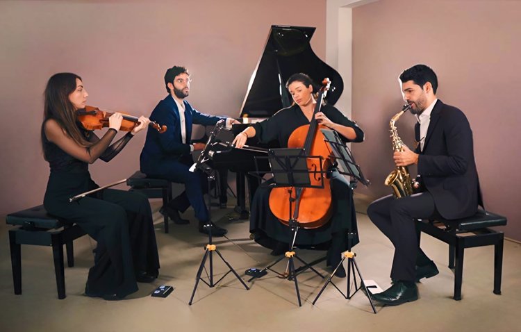 Manu Brazo, Pepe Fernández, Claudia Gallardo y Ricardo Huete, protagonistas del concierto de esta noche en el castillo