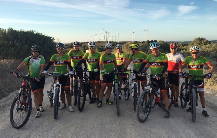 La denuncia del club ciclista utrerano «Legiones de Leptis» logra la recuperación de un sendero en Barbate