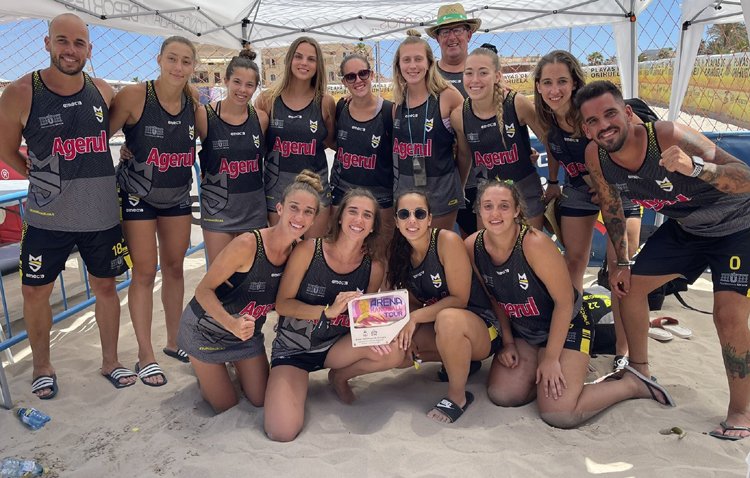 El Maruja Limón, subcampeón en la primera prueba del Arena Handball Tour