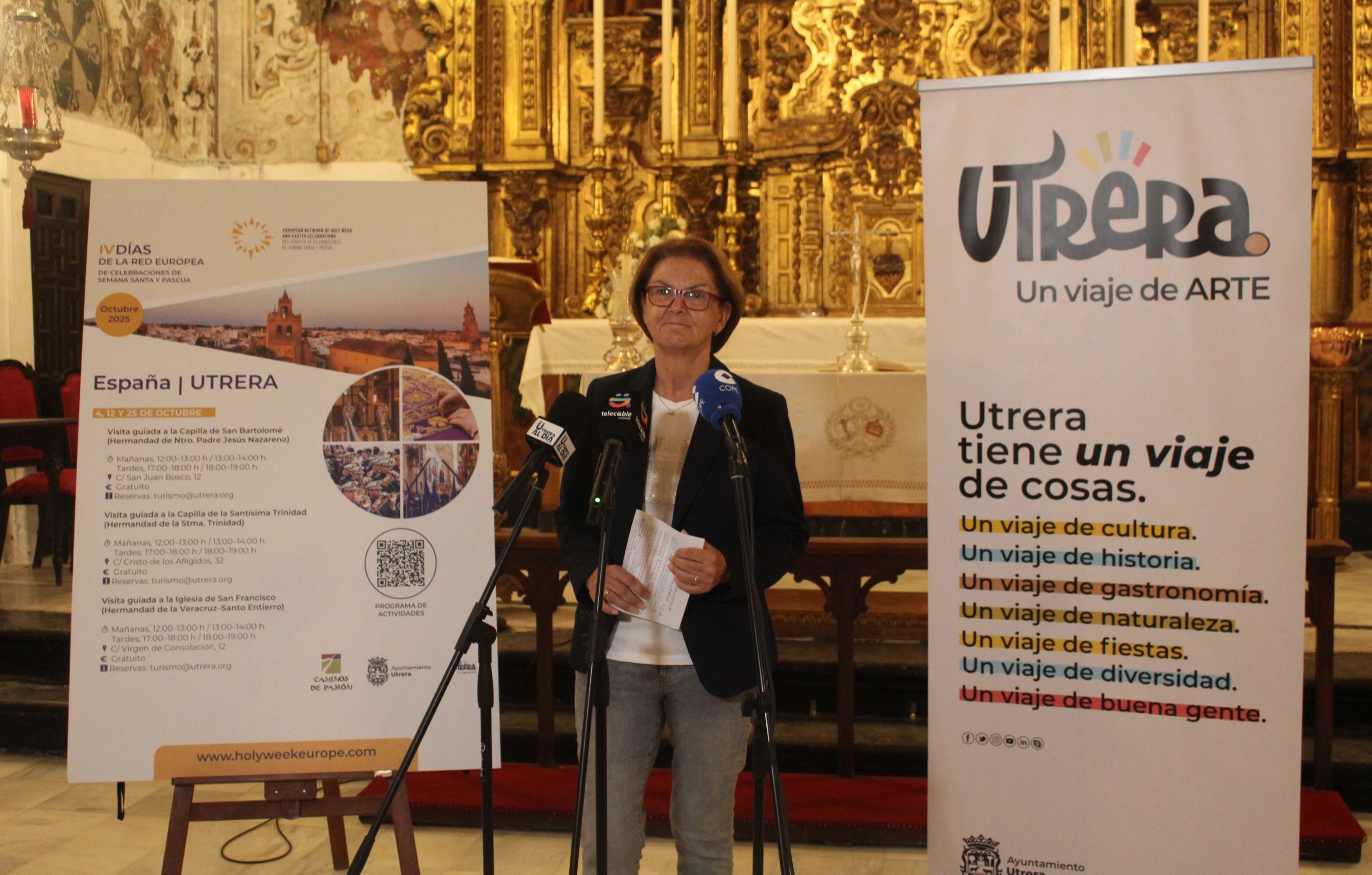 Utrera organiza visitas guiadas a tres de las capillas más emblemáticas de la ciudad