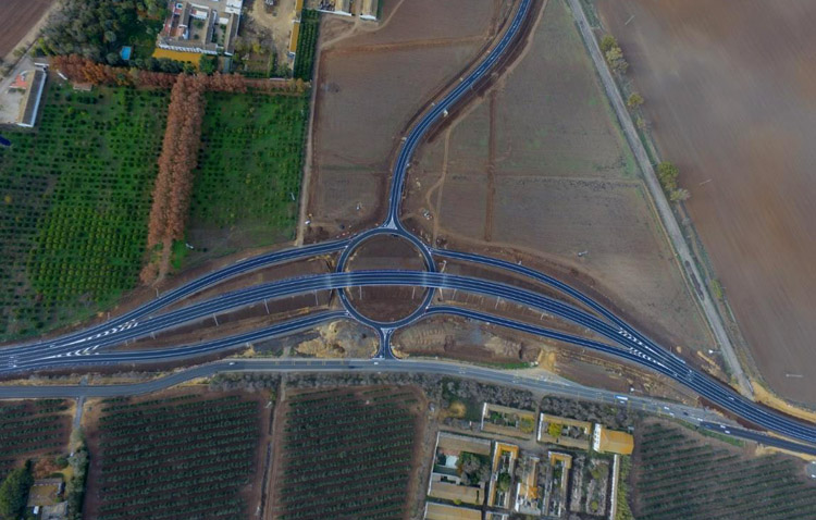 El nuevo enlace de El Torbiscal entra en servicio para mejorar la seguridad del tráfico en la zona