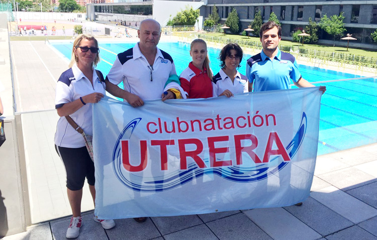 El club natación Utrera consigue medalla en el nacional de adaptada y en el andaluz alevín