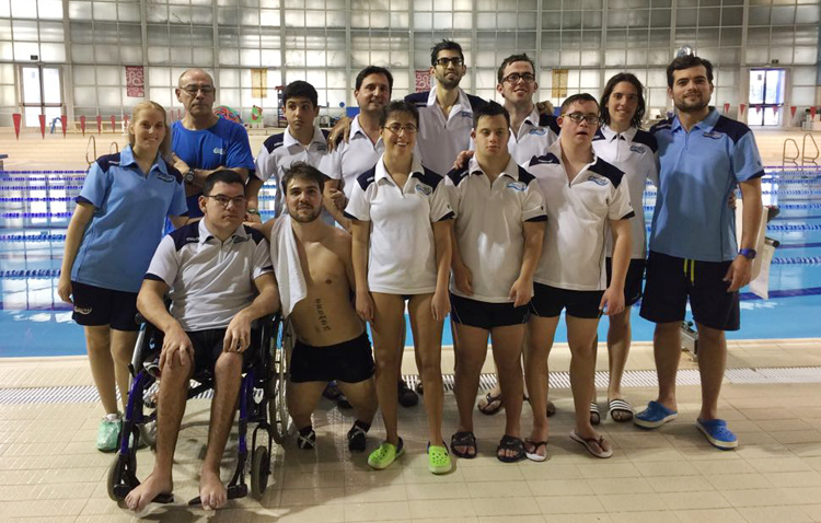 El Club Natación Utrera participa en los Juegos Deportivos Adaptados de Sevilla 2017