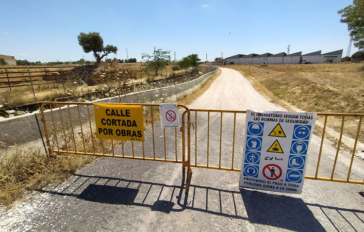 Un proyecto de 1,8 millones de euros para poner fin a los desprendimientos del desvío del arroyo Calzas Anchas