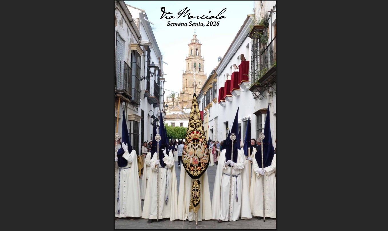 Librito con los recorridos de la Semana Santa de Utrera 2026 Vía Marciala
