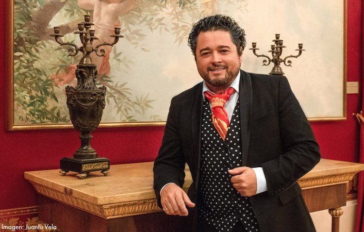 El cantaor Rafael de Utrera, en el ‘Starlite’ junto a Vicente Amigo