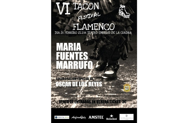 Baile flamenco de Utrera en la segunda jornada del «Tacón Flamenco»