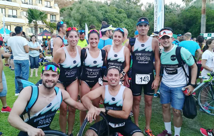 El Club Utrera Acuática logra magníficos resultados en tres competiciones diferentes
