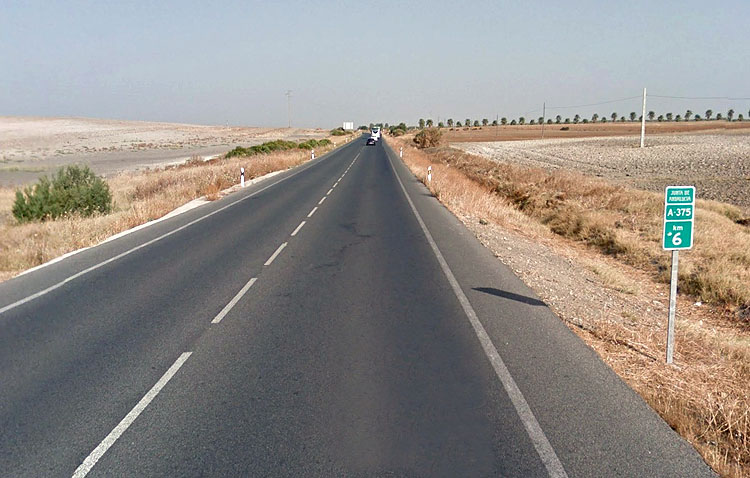 Reclaman el desdoble de la carretera Utrera-Puerto Serrano (A-375)