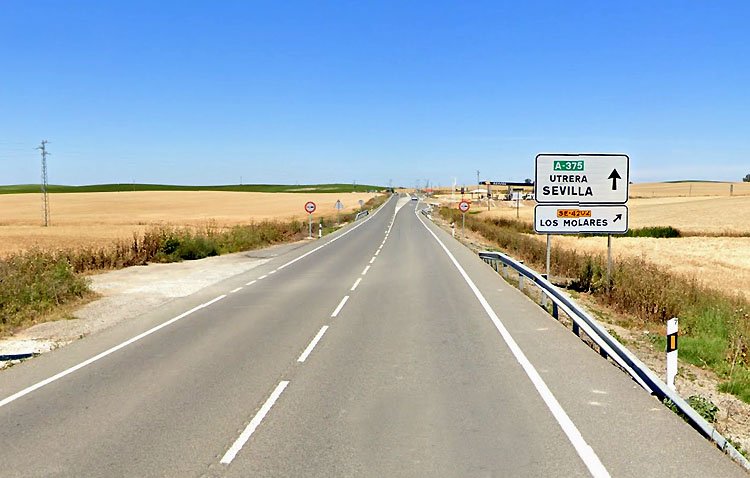 La Guardia Civil caza entre Utrera y Los Molares a un vehículo que circulaba a 150km/h en un tramo limitado a 60km/h