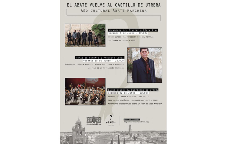 Tres recitales de música en el castillo con motivo del año cultural del Abate Marchena