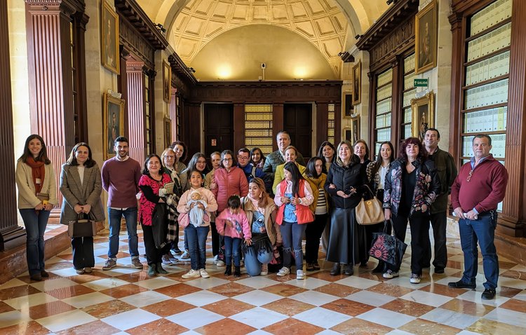 La visita de la asociación ‘Acéptalos’ de Utrera al Archivo General de Indias impulsa la lucha por la inclusión
