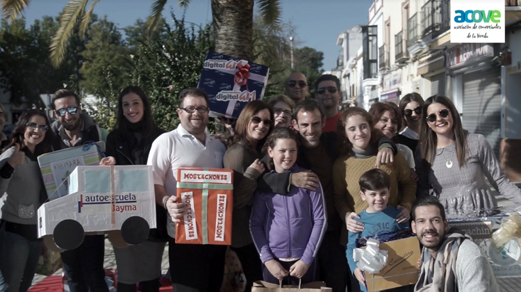 La asociación de comerciantes de La Vereda felicita la Navidad con un vídeo solidario (VÍDEO)