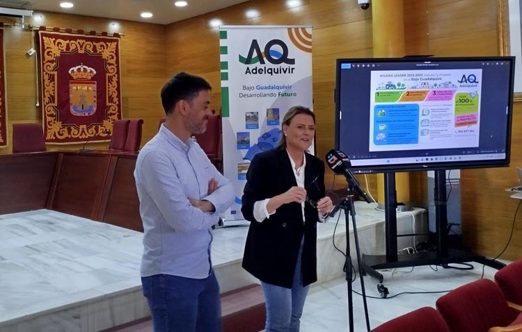 ADELQUIVIR presenta sus nuevas bases reguladoras de ayudas LEADER ante empresarios y emprendedores del territorio de Lebrija y Las Cabezas de San Juan