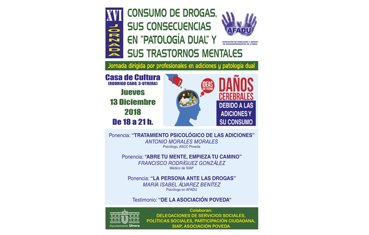 Afadu organiza una jornada sobre el consumo de drogas y sus consecuencias