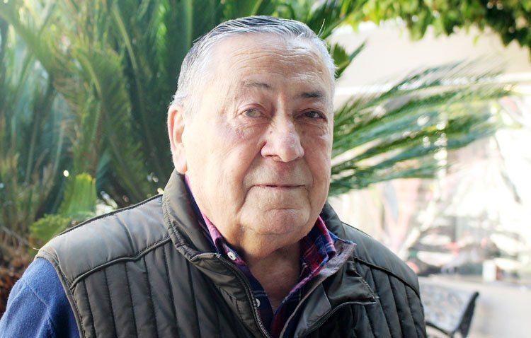 El popular Alfonso Berlanga, un gran aficionado al Club Deportivo Utrera que estuvo trabajando medio siglo para la mítica marca Cruzcampo
