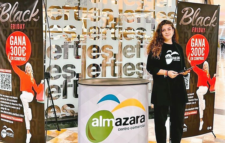 El centro comercial ‘Almazara Plaza’ celebra el ‘Black friday’ con regalos en compras y actividades gratuitas