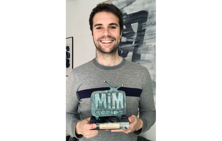 Un nuevo premio para el utrerano Álvaro Carmona gracias a su serie creada para Atresmedia