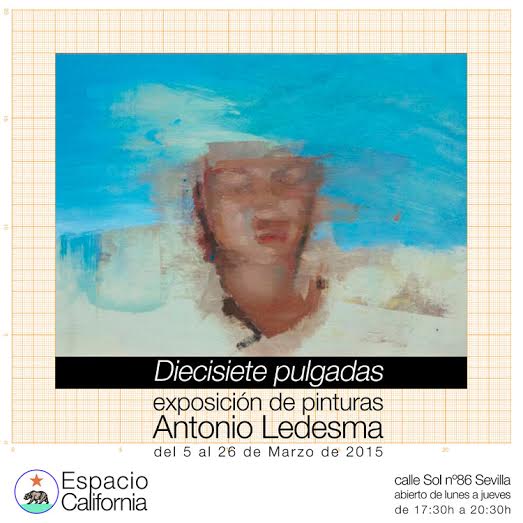 El utrerano Antonio Ledesma lleva a Sevilla su exposición «Diecisiete pulgadas»