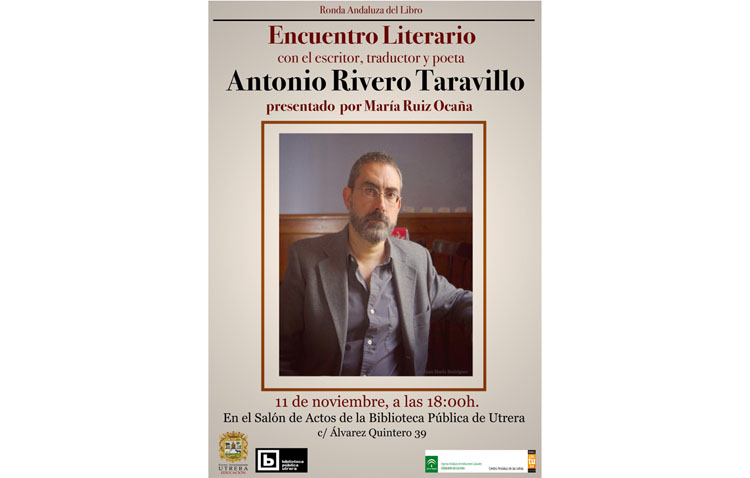 Encuentro literario con Antonio Rivero en la biblioteca