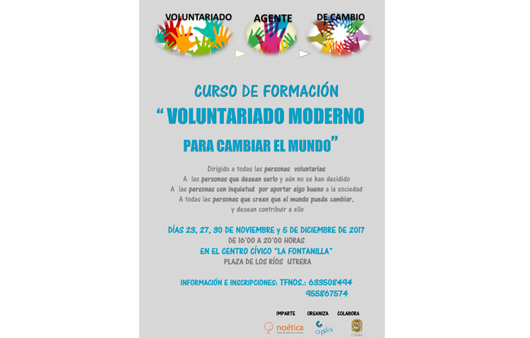 Apdis organiza un programa para la difusión del voluntariado