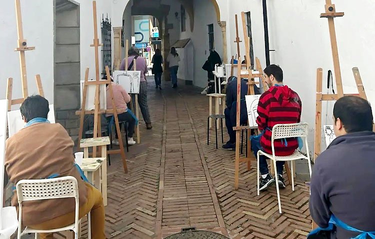 Una exposición artística desmontará barreras en Utrera gracias a los trabajos de personas con discapacidad