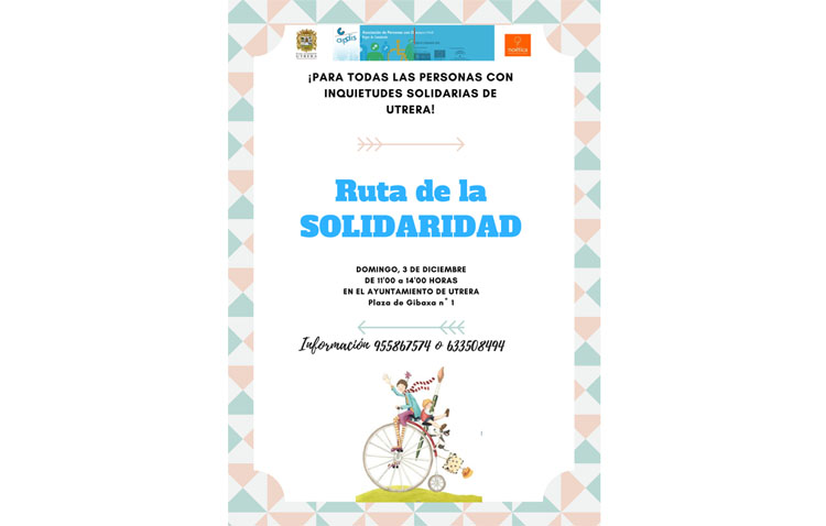 Apdis organiza una «Ruta de la solidaridad» en Utrera