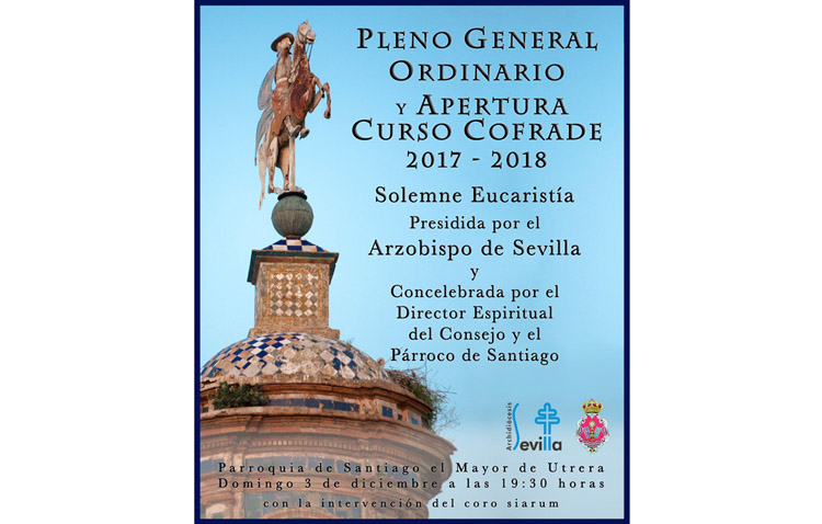 El Consejo de Hermandades de Utrera celebra la apertura de su curso cofrade