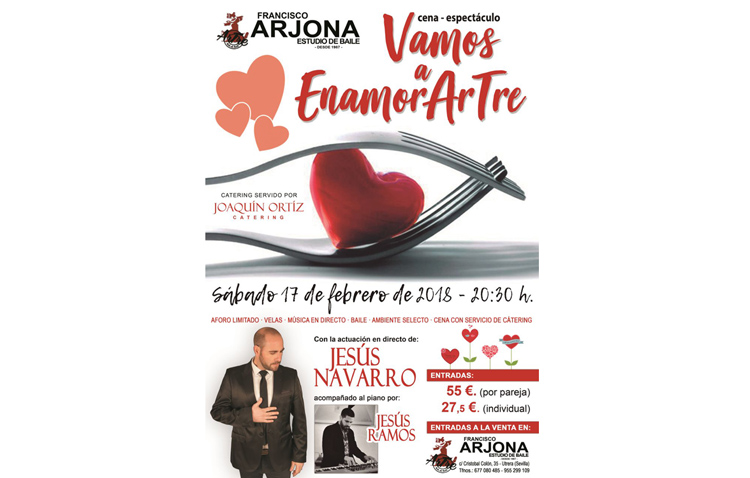 Cena-espectáculo en la sala «Artre» por el Día de los Enamorados