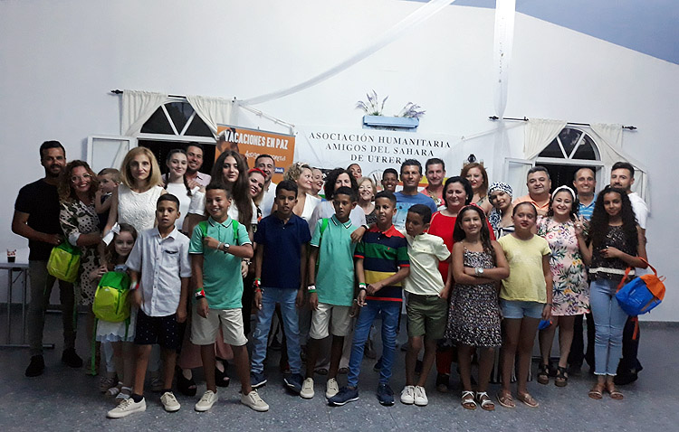 El verano más atípico para las familias de acogida de la asociación «Amigos del Sáhara» en Utrera