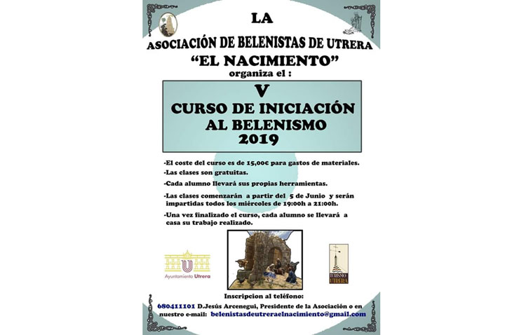 La asociación de belenistas de Utrera organiza su curso de iniciación