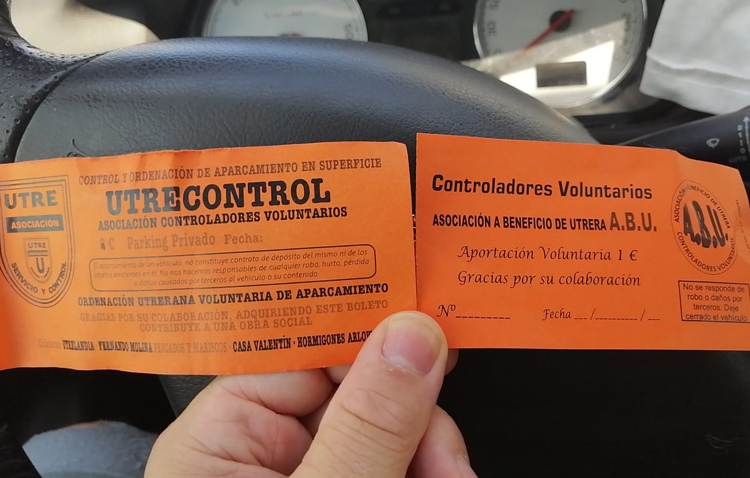 El Ayuntamiento de Utrera aclara que «es opcional» pagar a los voluntarios de los estacionamientos