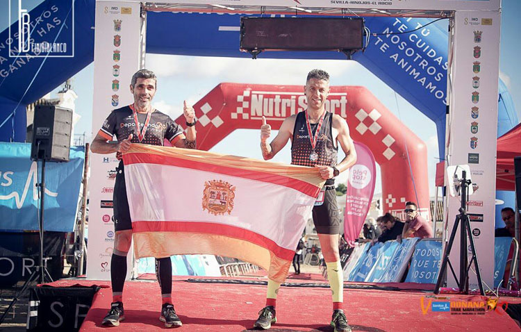 El club «Deporteando por Utrera» participa en el Trail Maratón Doñana
